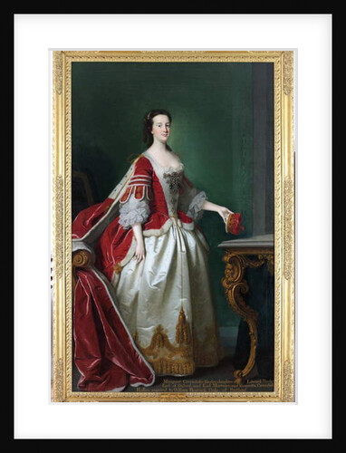 Lady Margaret Cavendish-Holles-Harley, Duchess of Portland, c.1744 by Thomas Hudson
