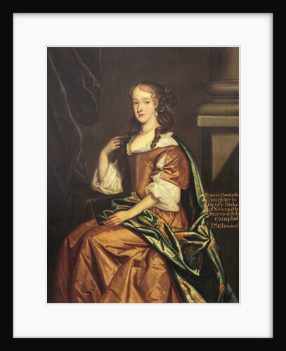 Lady Frances Cavendish, Lady Glenorchy by Jacob Huysmans