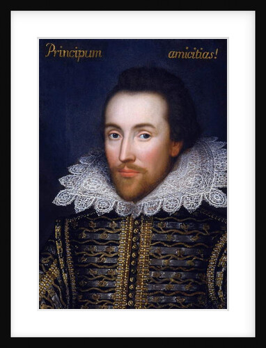 The Cobbe portrait of William Shakespeare, c.1610 by English School