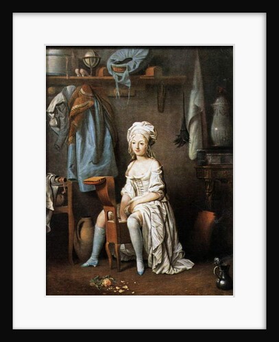 The Morning Wash: Woman on a Bidet, c.1790 by Louis Leopold Boilly