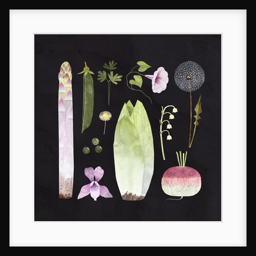 Veggies and Blooms, 2023 by Léa Le Pivert