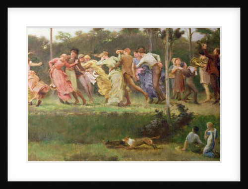 A Harvest Dance, 1904 by Walter Mclaren