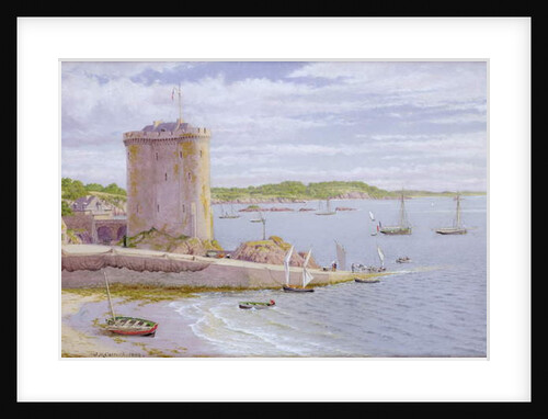 The Solidor Tower, St. Malo, 1882 by John Mulcaster Carrick