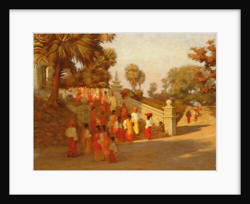 Burmese Prayer Meeting by James Raeburn Middleton