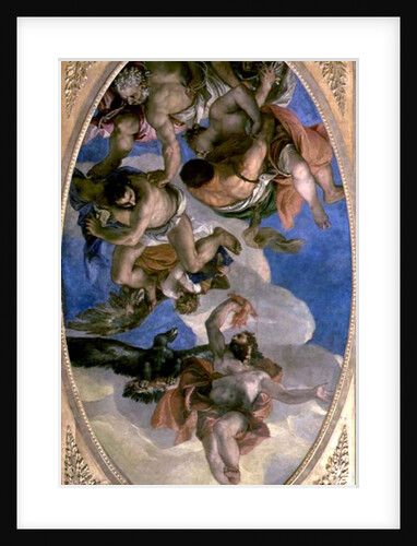 Jupiter Striking Down the Vices by Veronese