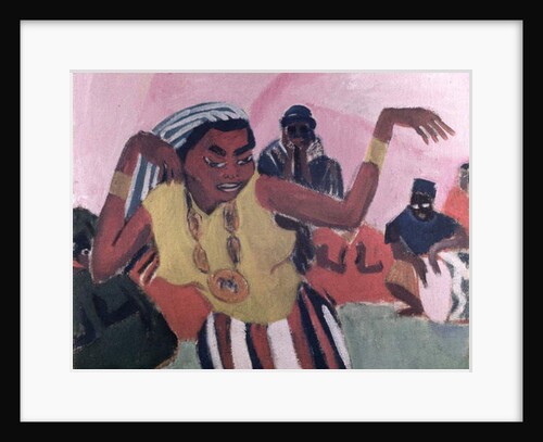 Black Dancer, 1909 by Ernst Ludwig Kirchner