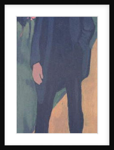 Portrait of Erich Heckel 1911 by Ernst Ludwig Kirchner
