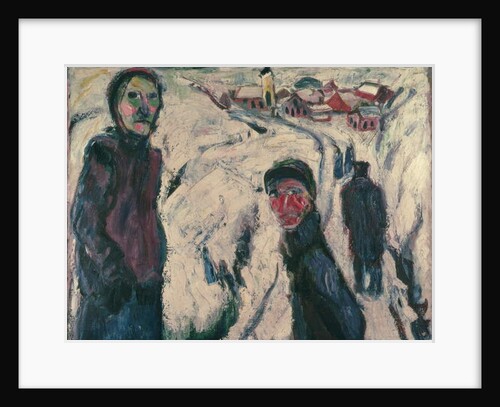 Snow Landscape, 1923 by Ernst Ludwig Kirchner