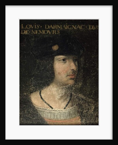 Louis d'Armagnac by French School