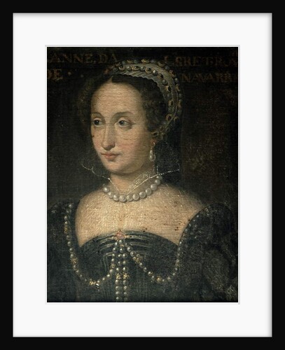 Jeanne III d'Albret by French School