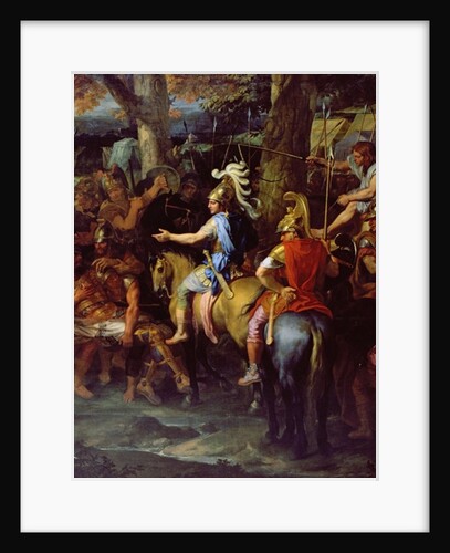 Alexander and Porus at the Battle of Hydaspes, c.1673 by Charles Le Brun