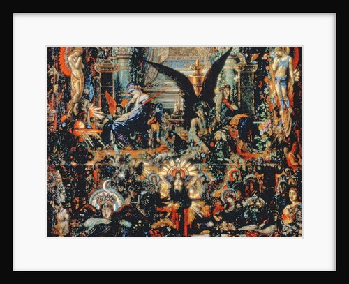 Jupiter and Semele, 1894-95 by Gustave Moreau