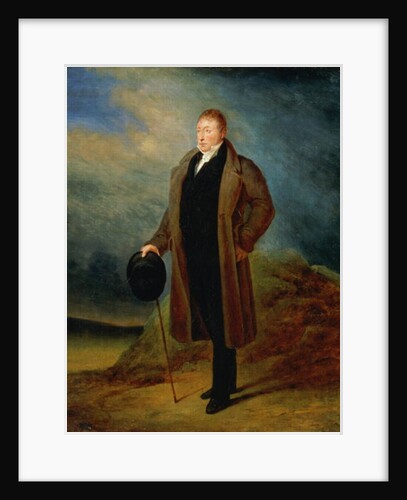 Portrait of General La Fayette in civilian dress, 1824 by Ary Scheffer