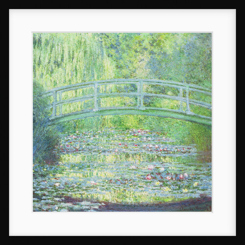 The Waterlily Pond with the Japanese Bridge, 1899 by Claude Monet