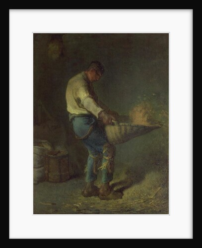 The Winnower by Jean-Francois Millet