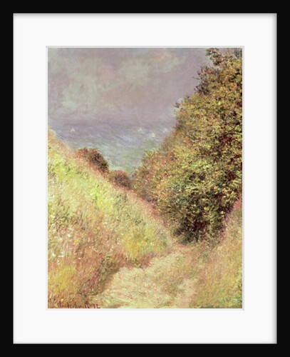 Chemin de la Cavee, Pourville, 1882 by Claude Monet