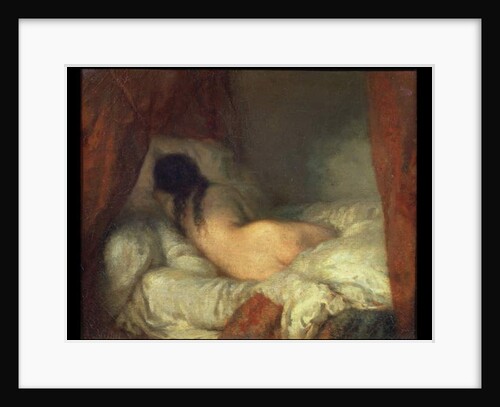 Reclining Female Nude, c.1844-45 by Jean-Francois Millet