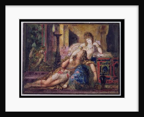 Samson and Delilah by Gustave Moreau