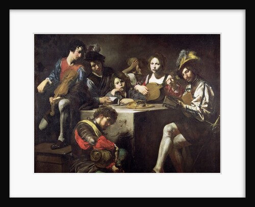 Concert around the bas-relief by Valentin de Boulogne