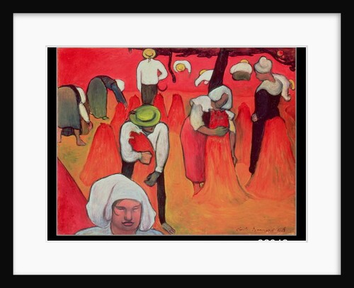 The Buckwheat Harvest, 1888 by Emile Bernard