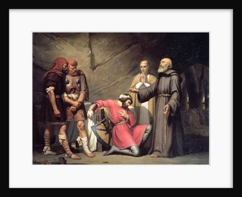 The conversion of Robert, Duke of Normandy, known as Robert the Devil by Guillaume-Alphonse Harang Cabasson