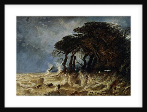 Spring Tide near Honfleur, c.1861 by Paul Huet