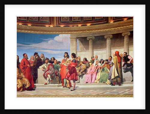 Hemicycle: Artists of All Ages by Hippolyte Delaroche