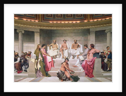 Hemicycle: Artists of All Ages by Hippolyte Delaroche