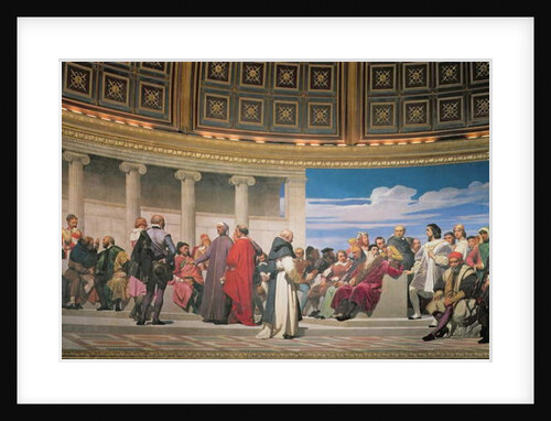 Hemicycle: Artists of All Ages by Hippolyte Delaroche