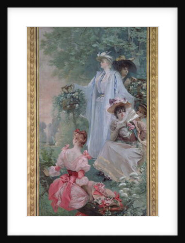 Fete champetre near Paris, 1891 by Georges Clairin
