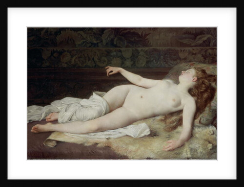 Sleep, 1873 by Louis Joseph Raphael Collin