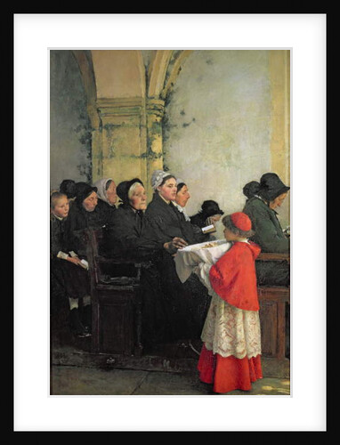 The Consecrated Bread, 1885 by Pascal Adolphe Jean Dagnan-Bouveret