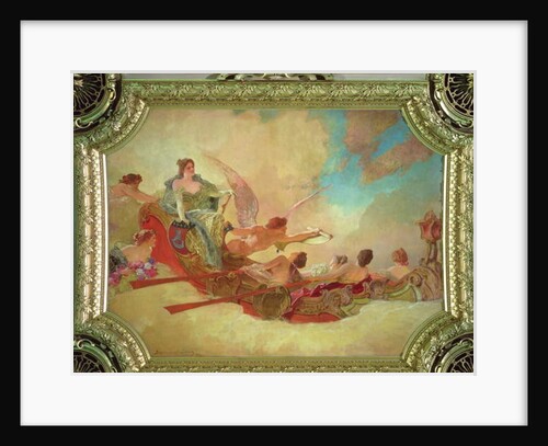 The town of Paris inviting the world to join in its festivals, 1895 by Benjamin Constant