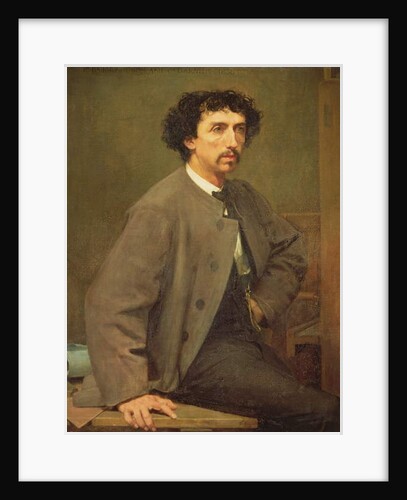 Portrait of Charles Garnier, a friend of the artist, 1868 by Paul Baudry