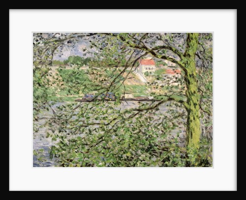 Through the Trees, 1878 by Claude Monet