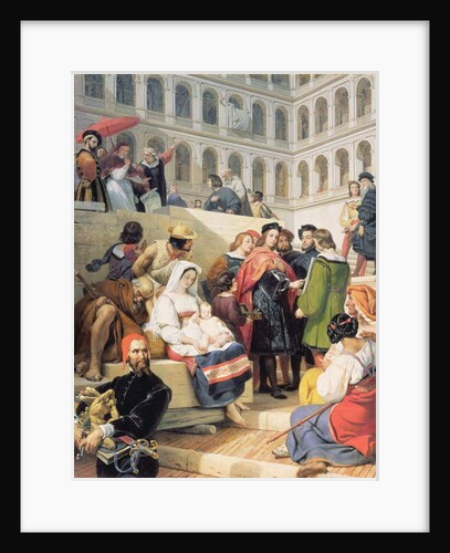 Raphael in the Vatican, 1832 by Emile Jean Horace Vernet