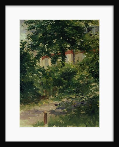 A Corner of the Garden in Rueil, 1882 by Edouard Manet