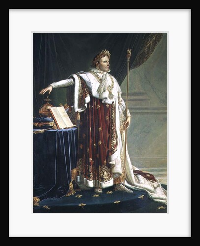 Portrait of Napoleon I in his Coronation Robes, 1804 by Anne Louis Girodet de Roucy-Trioson