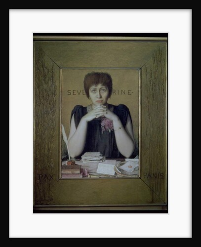 Portrait of Severine by Louis Welden Hawkins