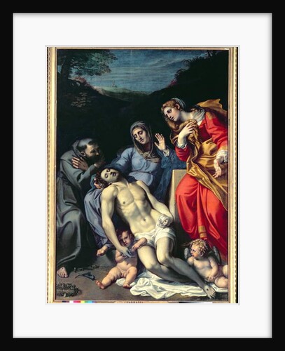 Pieta with St. Francis and St. Mary Magdalene, c.1602 by Annibale Carracci