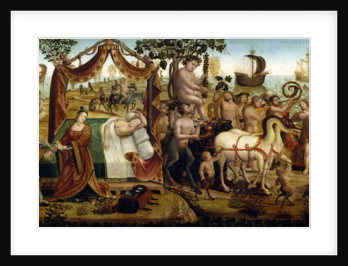 Ariadne in Naxos by Master of the Campana Cassoni