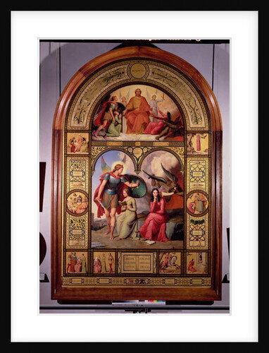 Good and Evil, 1832 by Andre Jacques Victor Orsel