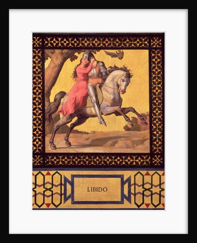 Good and Evil: Libido, 1832 by Andre Jacques Victor Orsel