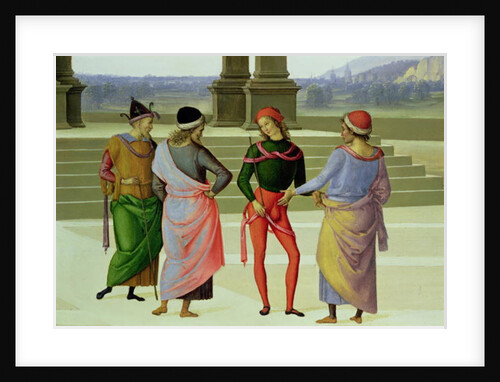 The Marriage of the Virgin by Pietro Perugino