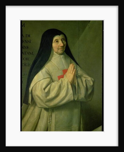 Portrait of Mother Catherine-Agnes Arnauld 1662 by Philippe de Champaigne