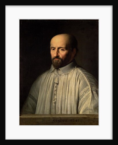 Portrait of the Abbot of Saint Cyran, c.1643 by Philippe de Champaigne