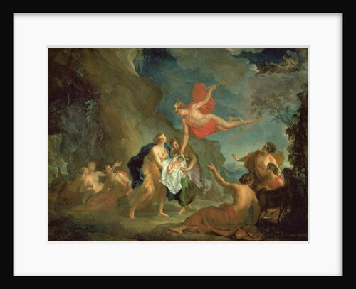 The Infant Bacchus Delivered by Mercury to the Nymphs on the Island of Naxos by Hyacinthe Collin de Vermont