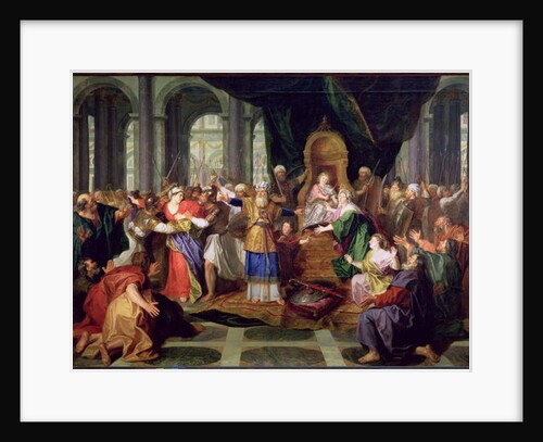 Athaliah Expelled from the Temple, c.1697 by Antoine Coypel