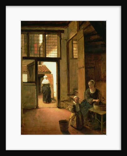 Interior of a Dutch House by Pieter de Hooch