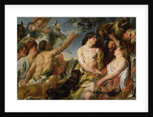 Meleager and Atalanta by Jacob Jordaens
